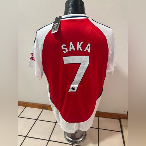 England Inglaterra Arsenal Bukayo Zara Jersey # 7 , Unisex - Picture 16 of 16